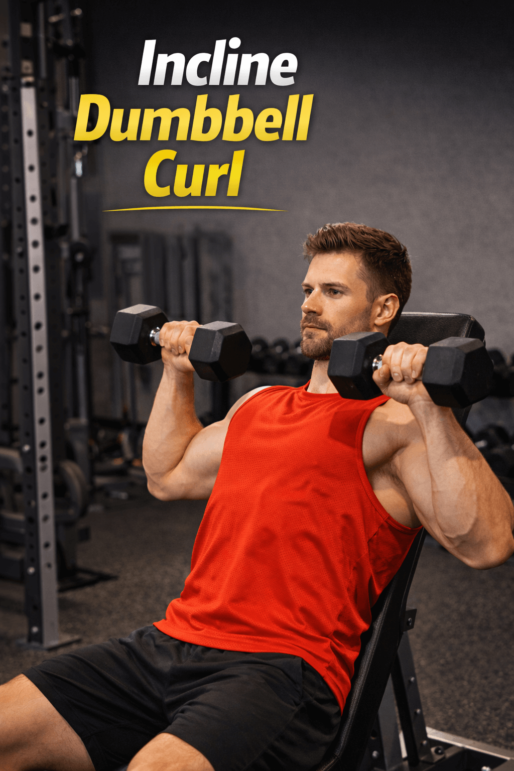Incline Dumbbell Curl